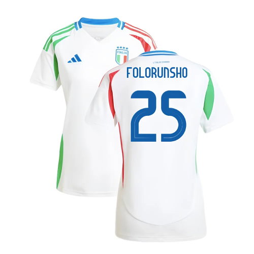 2024-2025 Italy Away Shirt (Ladies) (FOLORUNSHO 25)