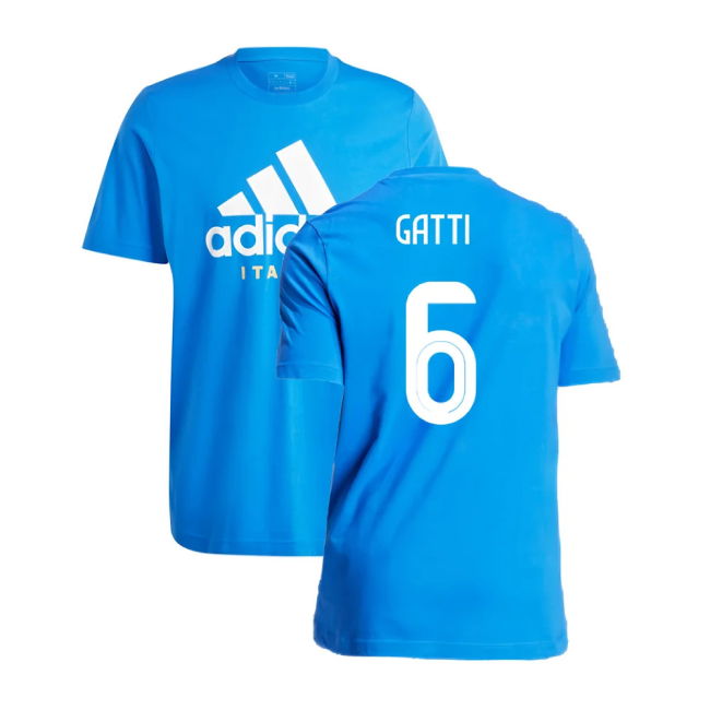 2024-2025 Italy DNA Graphic Tee (Blue) (GATTI 6)