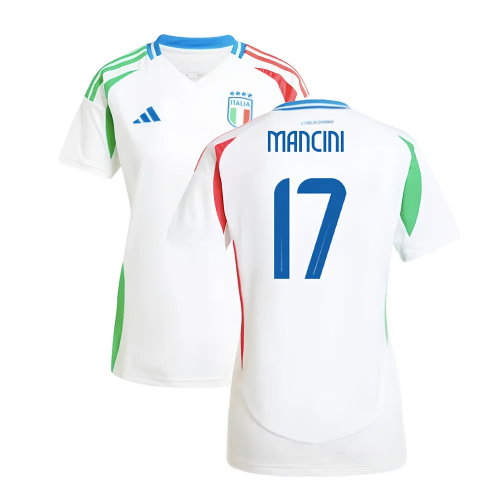 2024-2025 Italy Away Shirt (Ladies) (MANCINI 17)