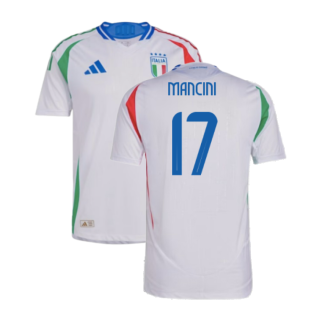 2024-2025 Italy Authentic Away Shirt (MANCINI 17)