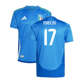 2024-2025 Italy Authentic Home Shirt (MANCINI 17)