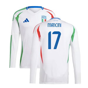 2024-2025 Italy Long Sleeve Away Shirt (MANCINI 17)