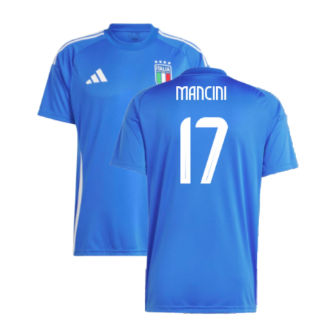 2024-2025 Italy Home Fan Jersey (MANCINI 17)