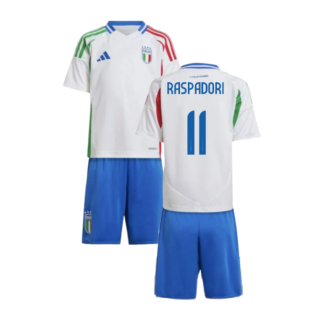 2024-2025 Italy Away Mini Kit (RASPADORI 11)