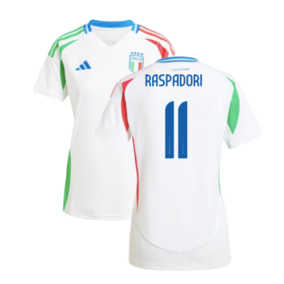 2024-2025 Italy Away Shirt (Ladies) (RASPADORI 11)