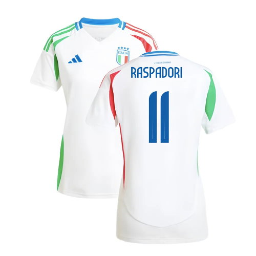 2024-2025 Italy Away Shirt (Ladies) (RASPADORI 11)