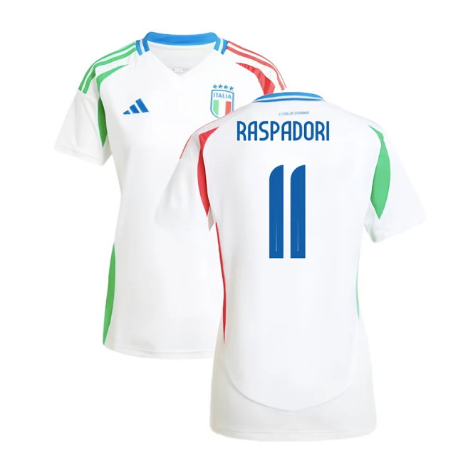 2024-2025 Italy Away Shirt (Ladies) (RASPADORI 11)