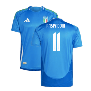 2024-2025 Italy Authentic Home Shirt (RASPADORI 11)