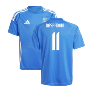 2024-2025 Italy Home Fan Jersey (Kids) (RASPADORI 11)