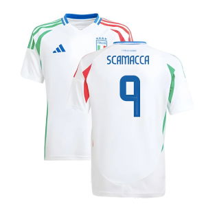 2024-2025 Italy Away Shirt (Kids) (SCAMACCA 9)