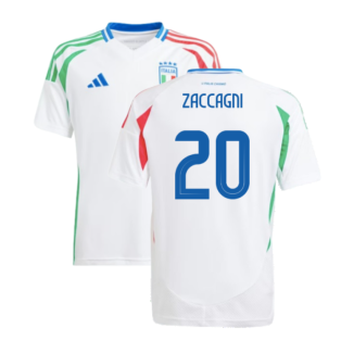 2024-2025 Italy Away Shirt (Kids) (ZACCAGNI 20)