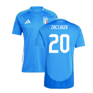 2024-2025 Italy Home Shirt (ZACCAGNI 20)