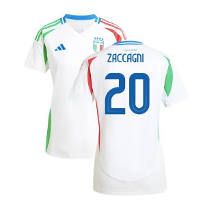 2024-2025 Italy Away Shirt (Ladies) (ZACCAGNI 20)