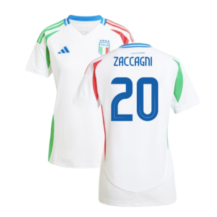 2024-2025 Italy Away Shirt (Ladies) (ZACCAGNI 20)