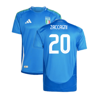 2024-2025 Italy Authentic Home Shirt (ZACCAGNI 20)