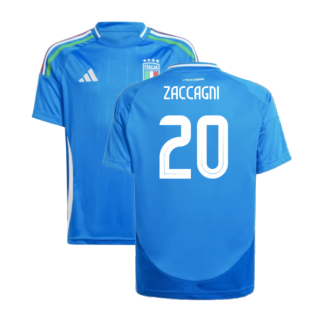 2024-2025 Italy Home Shirt (Kids) (ZACCAGNI 20)