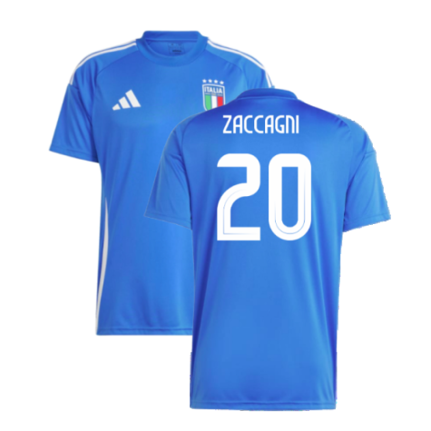 2024-2025 Italy Home Fan Jersey (ZACCAGNI 20)
