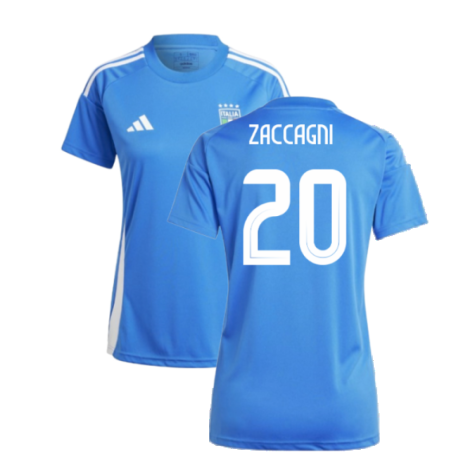 2024-2025 Italy Home Fan Jersey (Ladies) (ZACCAGNI 20)