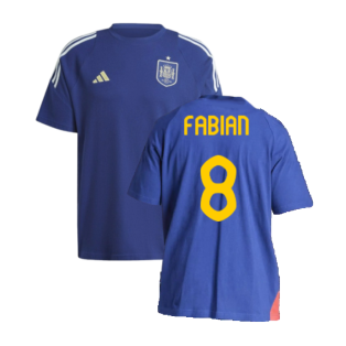 2024-2025 Spain Training Tee (Blue) (Fabian 8)