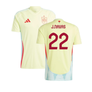 2024-2025 Spain Away Shirt (J.Navas 22)