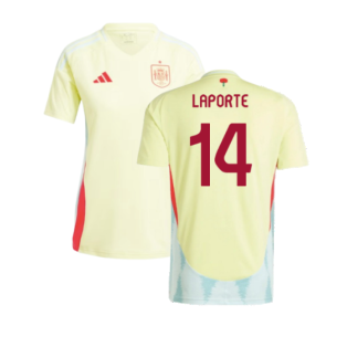 2024-2025 Spain Away Shirt (Ladies) (Laporte 14)