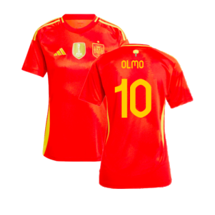 2024-2025 Spain Home Shirt (Ladies) (Olmo 10)