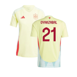 2024-2025 Spain Away Shirt (Ladies) (Oyarzabal 21)