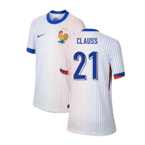 2024-2025 France Away Shirt (Kids) (Clauss 21)