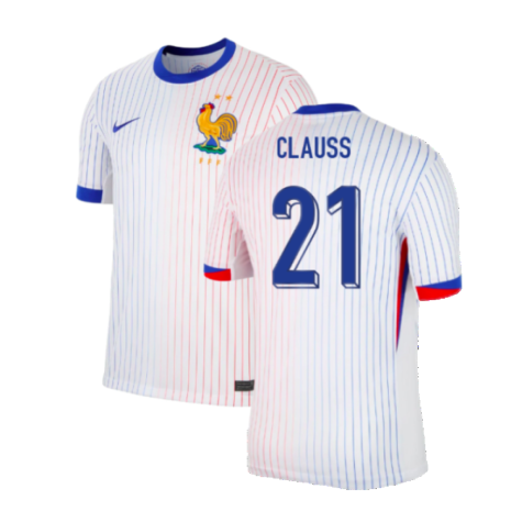 2024-2025 France Away Shirt (Clauss 21)