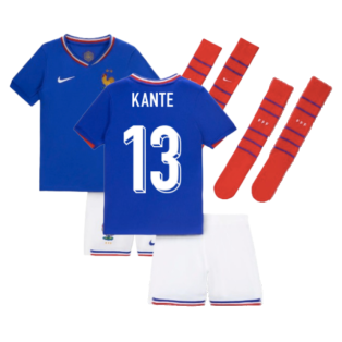 2024-2025 France Home Little Boys Mini Kit (Kante 13)