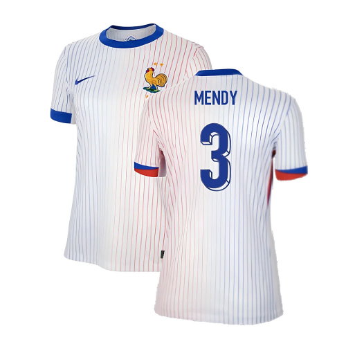2024-2025 France Away Shirt (Womens) (Mendy 3)