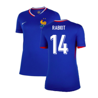 2024-2025 France Home Shirt (Womens) (Rabiot 14)