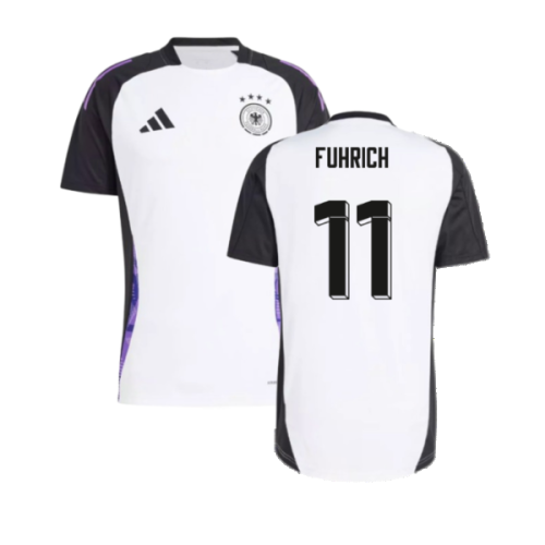 2024-2025 Germany Training Jersey (White) (Fuhrich 11)