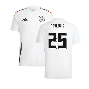 2024-2025 Germany Home Fan Shirt (Pavlovic 25)