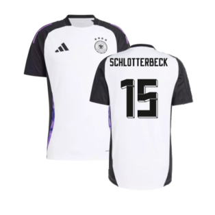 2024-2025 Germany Training Jersey (White) (Schlotterbeck 15)