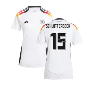 2024-2025 Germany Womens Home Shirt W2 (Ladies) (Schlotterbeck 15)