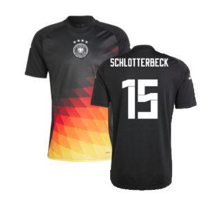 2024-2025 Germany Pre-Match Shirt (Black) (Schlotterbeck 15)