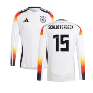 2024-2025 Germany Long Sleeve Home Shirt (Schlotterbeck 15)