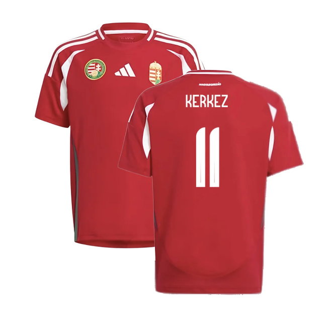 2024-2025 Hungary Home Shirt (Kids) (KERKEZ 11)