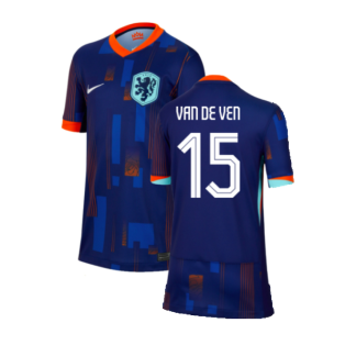 2024-2025 Netherlands Away Shirt (Kids) (Van De Ven 15)