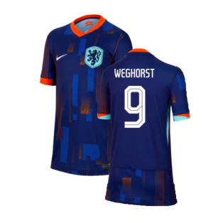 2024-2025 Netherlands Away Shirt (Kids) (Weghorst 9)