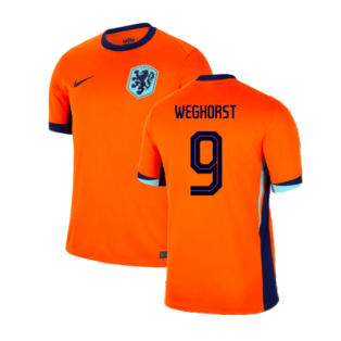 2024-2025 Netherlands Home Shirt (Weghorst 9)