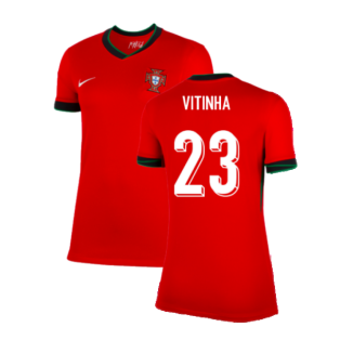 2024-2025 Portugal Home Shirt (Womens) (Vitinha 23)