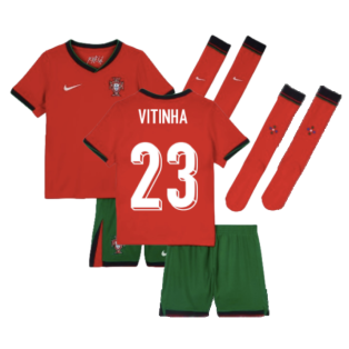 2024-2025 Portugal Home Mini Kit (Vitinha 23)