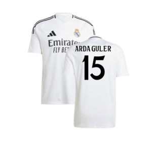 2024-2025 Real Madrid Home Shirt (Arda Guler 15)