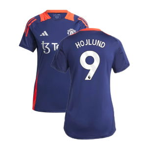 2024-2025 Man Utd Training Jersey (Night Indigo) - Womens (Hojlund 9)