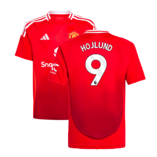 2024-2025 Man Utd Home Shirt (Kids) (Hojlund 9)