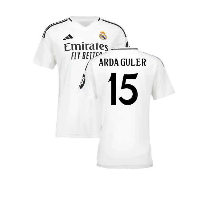 2024-2025 Real Madrid Home Shirt (Womens) (Arda Guler 15)