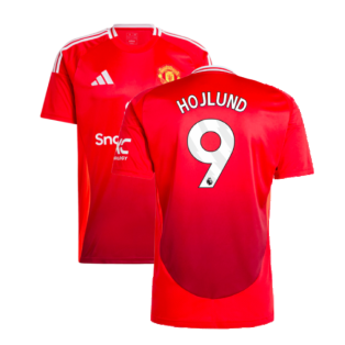 2024-2025 Man Utd Home Shirt (Hojlund 9)