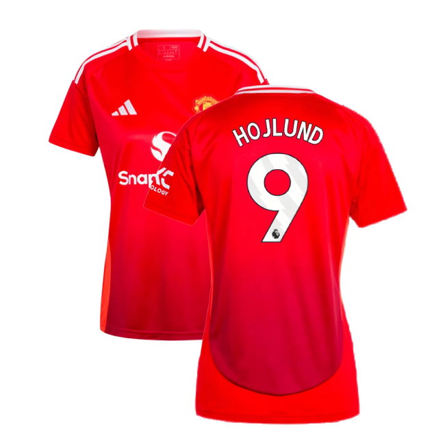 2024-2025 Man Utd Home Shirt (Womens) (Hojlund 9)